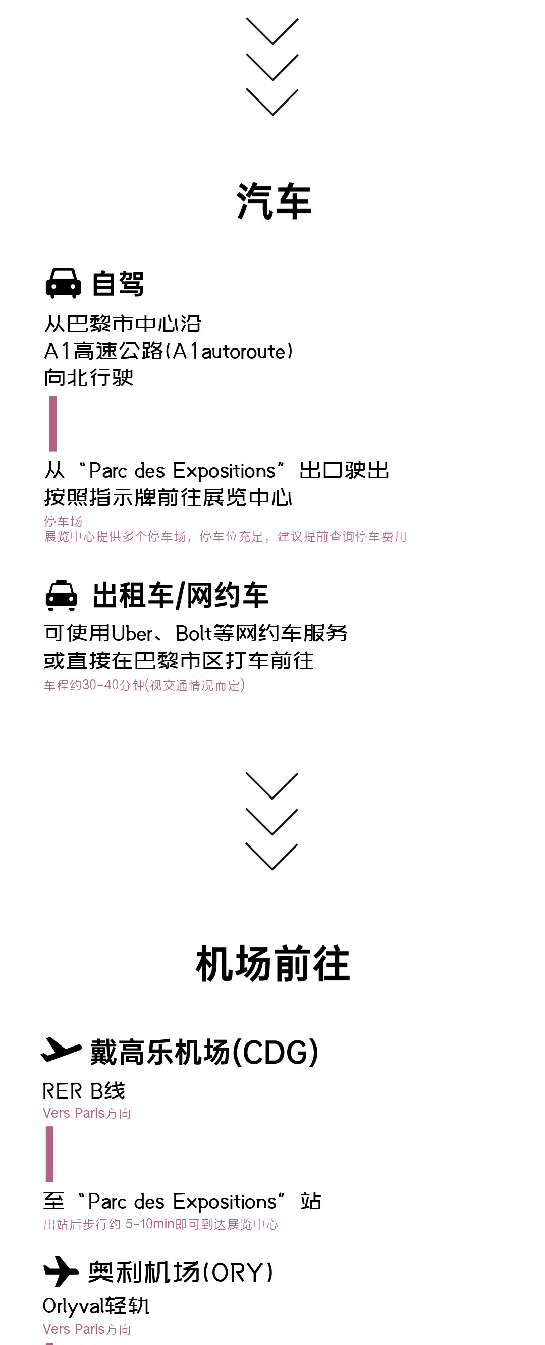 YANA巴黎PV展交通指南3